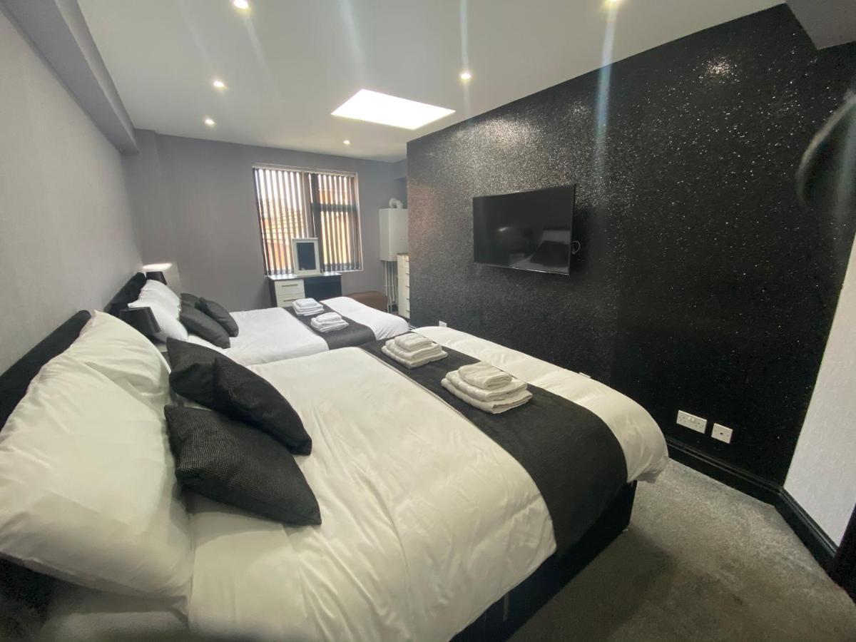 Boutique Blackpool 2 Bed Grey Apartment Sleeps 10 Extérieur photo